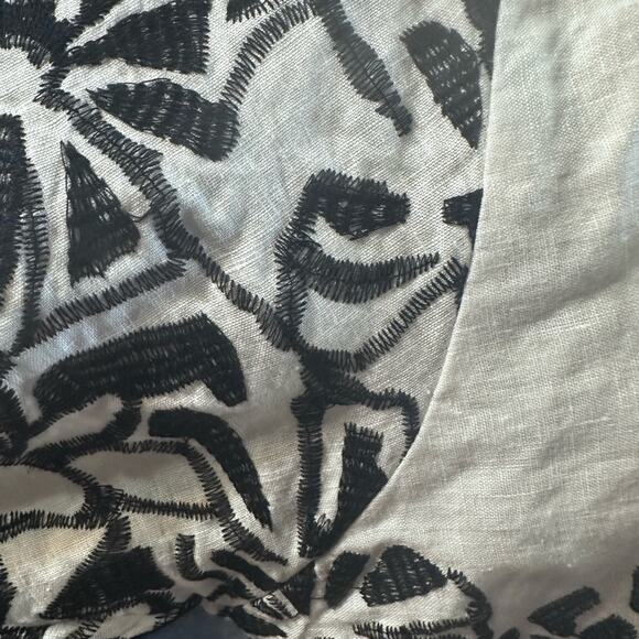 Chicos Petite Embroidered Smocked Jacket - Picture 7 of 10